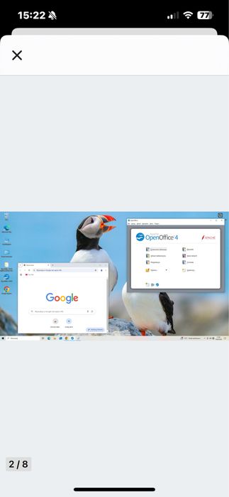Mini Komputer monitor TV windows