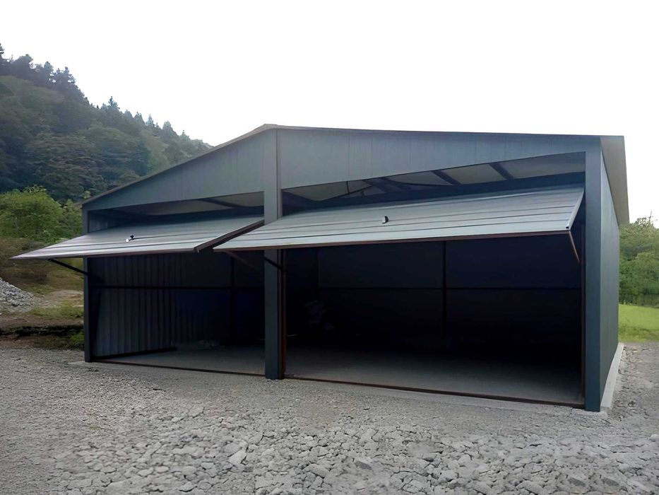 garaż blaszany 6x6 garaż blaszak 5x7 garaże blaszane 5x7 profil