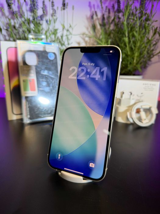 Smatron Apple iPhone 14 Plus | 256 gb | 100% bateria |Bialy