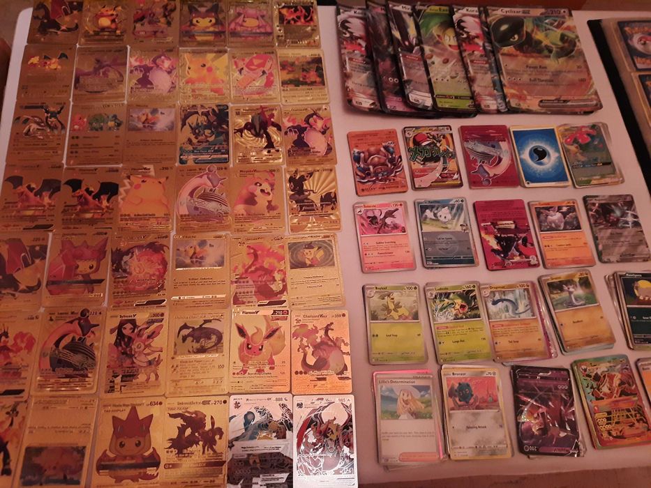 Karty POKEMON + klaser