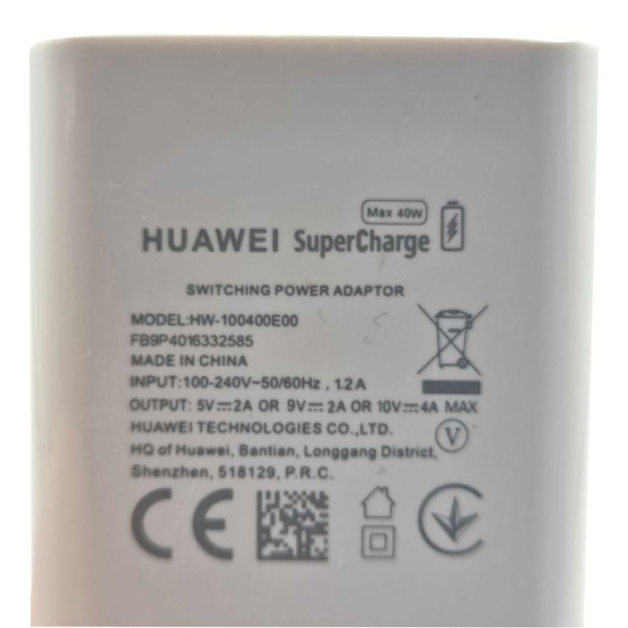 Oryginalna Używana Ładowarka / Adapter Huawei SuperCharge | MOC 40W |