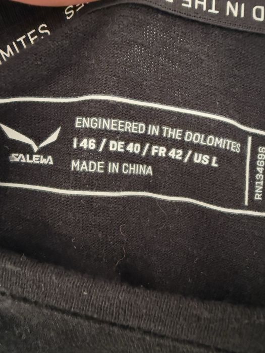 Koszulka z długim rękawem Salewa Lavaredo L damska