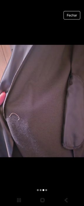 Casaco imitacao de pele