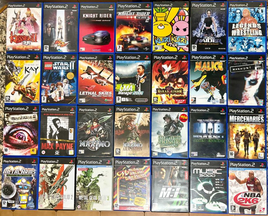 JOGOS PLAYSTATION 2 / PS2 (COMPLETOS) | Portes Grátis | Ler Descrição↓
