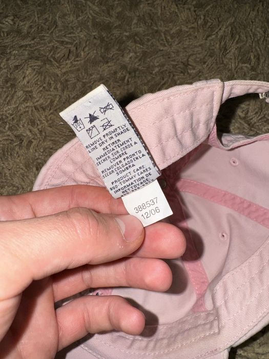 Кепка Tommy Hilfiger нежно розового цвета