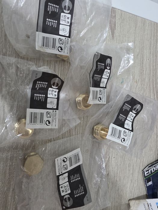 Tampões 1/2 valvula gas novos