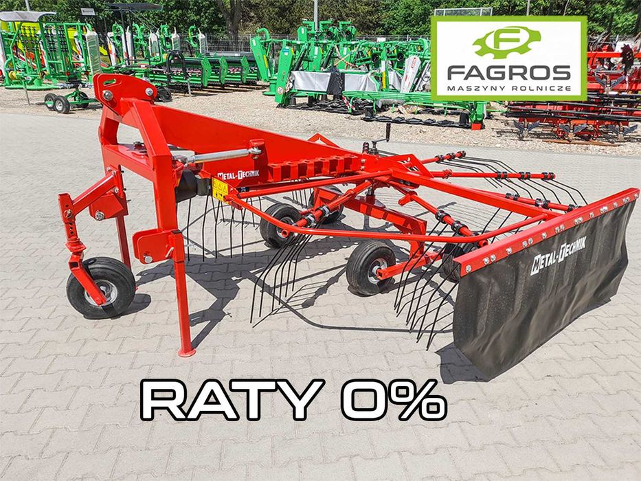 Raty WOM – Zgrabiarka karuzelowa karuzela 3,5/4,2 m, nowa gwarancja