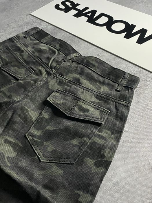 Baggy jeans Army | Камуфляжні широкі джинси sk8 y2k opium type rap rep