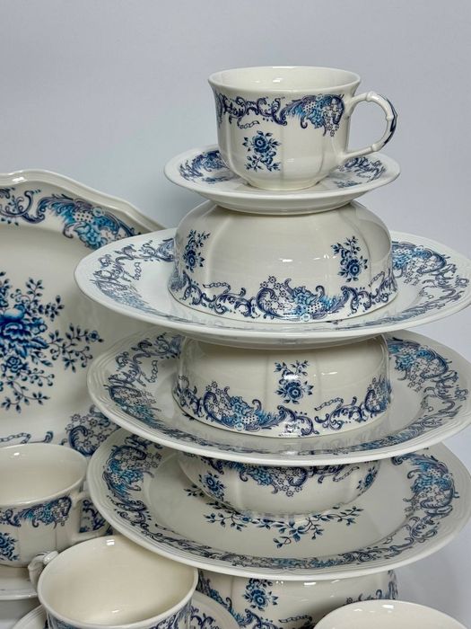 Столовий сервіз з фарфору 33 предметів на 6 персон Royal Grace