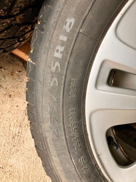 Sprzedam alufelgi 255/55/r18 pasujące do x5 e70
