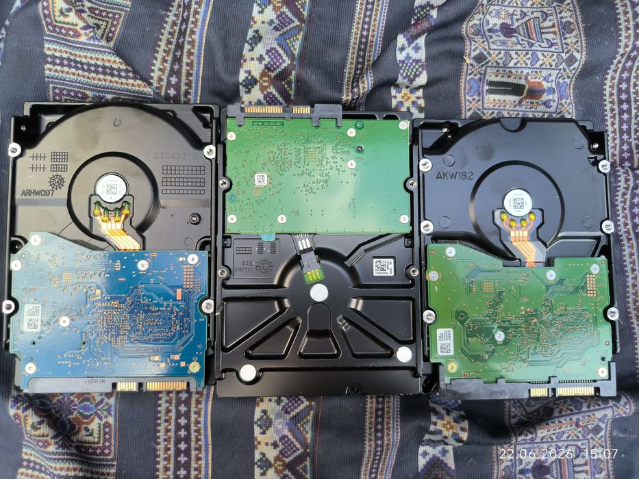 Неробочі HDD 6Tb