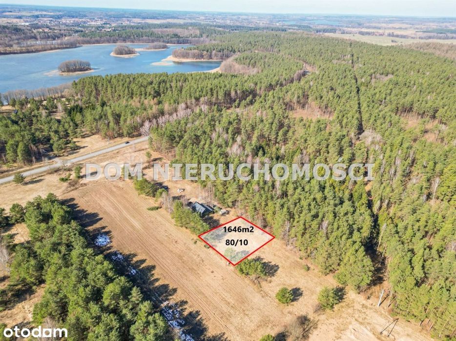 Działka budowlana w pobliżu jeziora - Mpzp