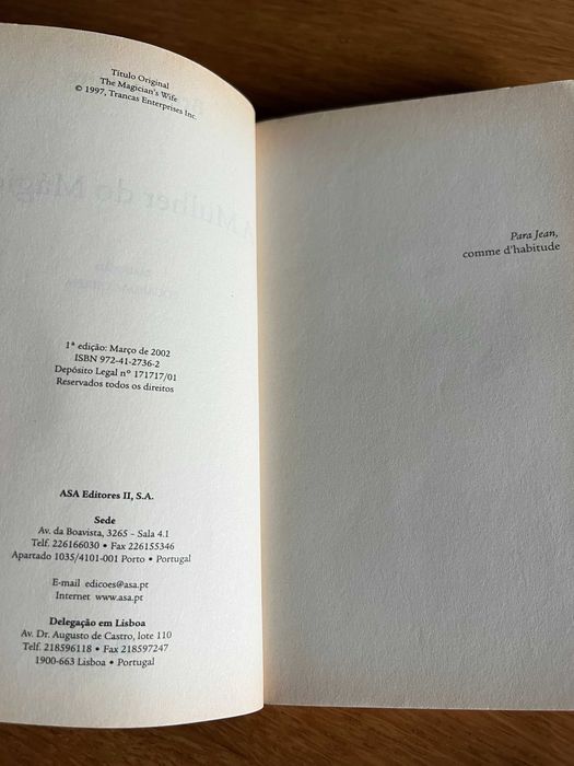 A Mulher do Mágico    BRIAN MOORE