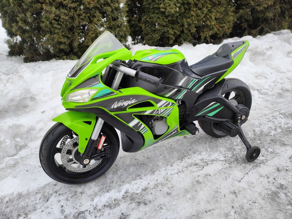 Kawasaki ZX 10 motor na akumulator zabawka elektryczny