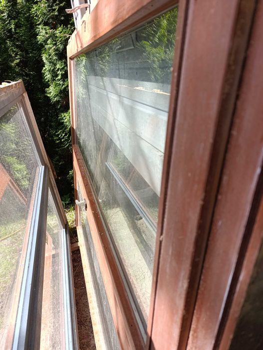 okna tarasowe 2 sztuki 204cmx148cm oraz 203cmx248