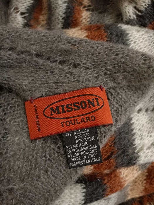 Розкішний довгий палантин Missoni Foulard з мохером, 280 см (оригінал)
