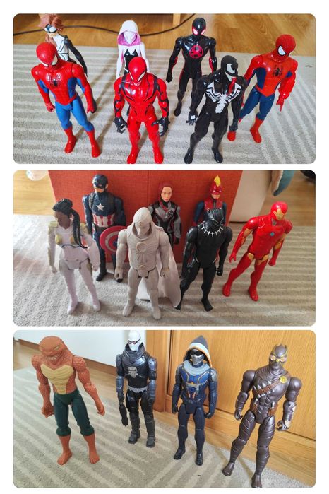 Brinquedos Marvel -  31 Bonecos Oficiais