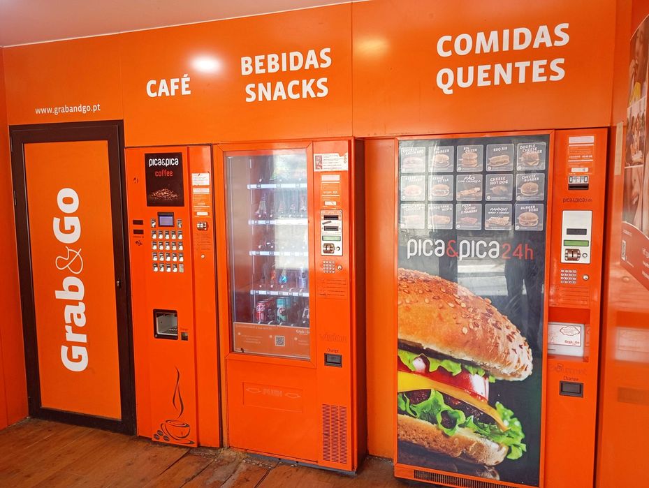 Loja vending Grab Go 24 horas