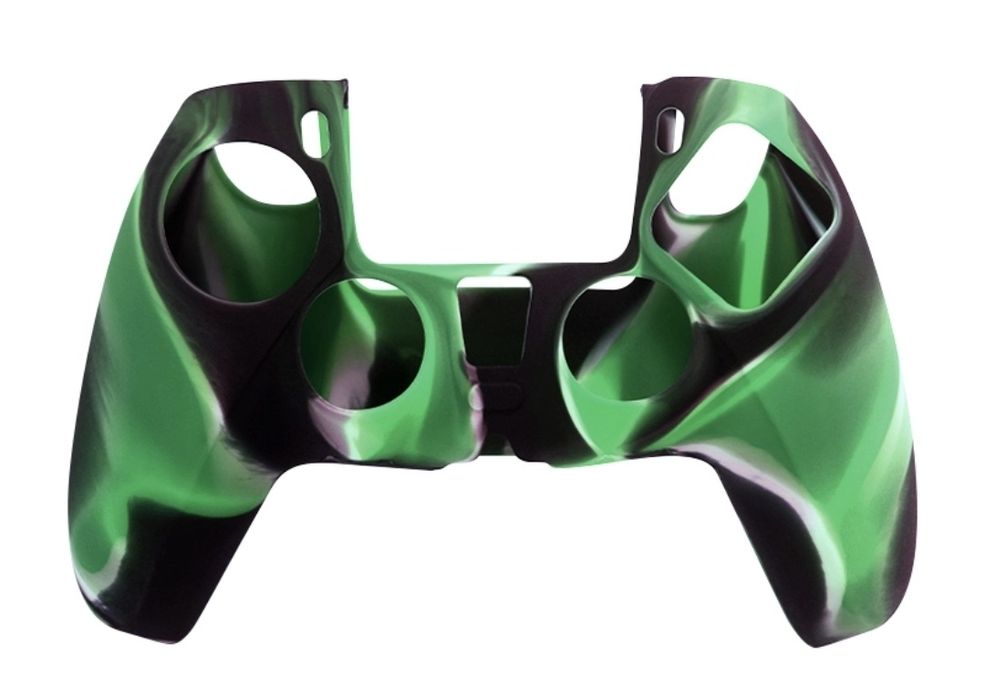 Red and Blue PS5 Controller Silicone Cover, New Camouflage Pattern64584282039426124