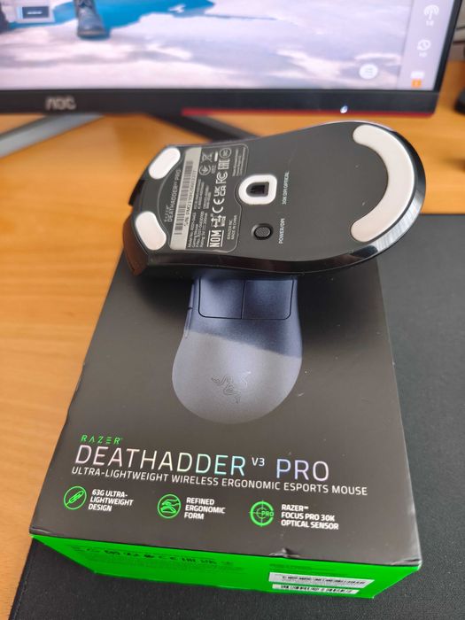 Rato gaming Razer deadthadder V3 pro