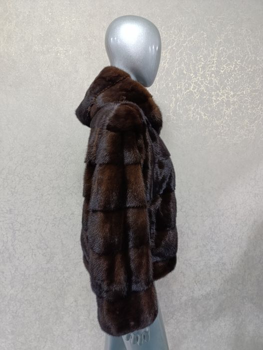 Норкова шуба, шубка, напівшубок, бомбер. Manakas. Як нова