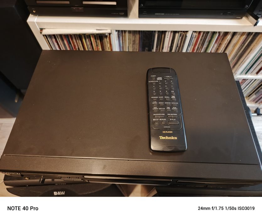 Technics odtwarzacz CD.