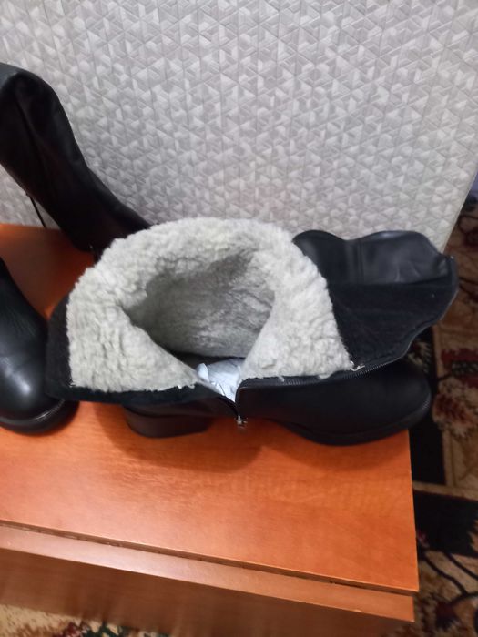 Продам сапожки( європейки) ,ботфорди розмір 41