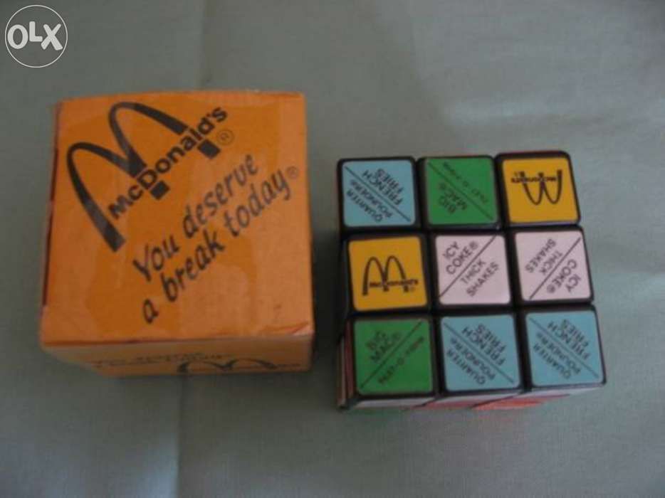 Cubo Rubik / mágico McDonald's