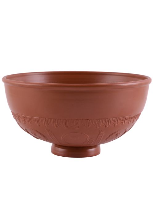 Maski Teatralne Relief Bowl Z Gliny, Terra Sigillata - Bm