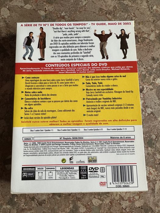 Seinfeld série 1 e 2