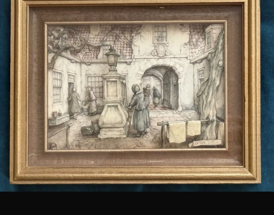 Anton Pieck obraz 3D XIX wiek