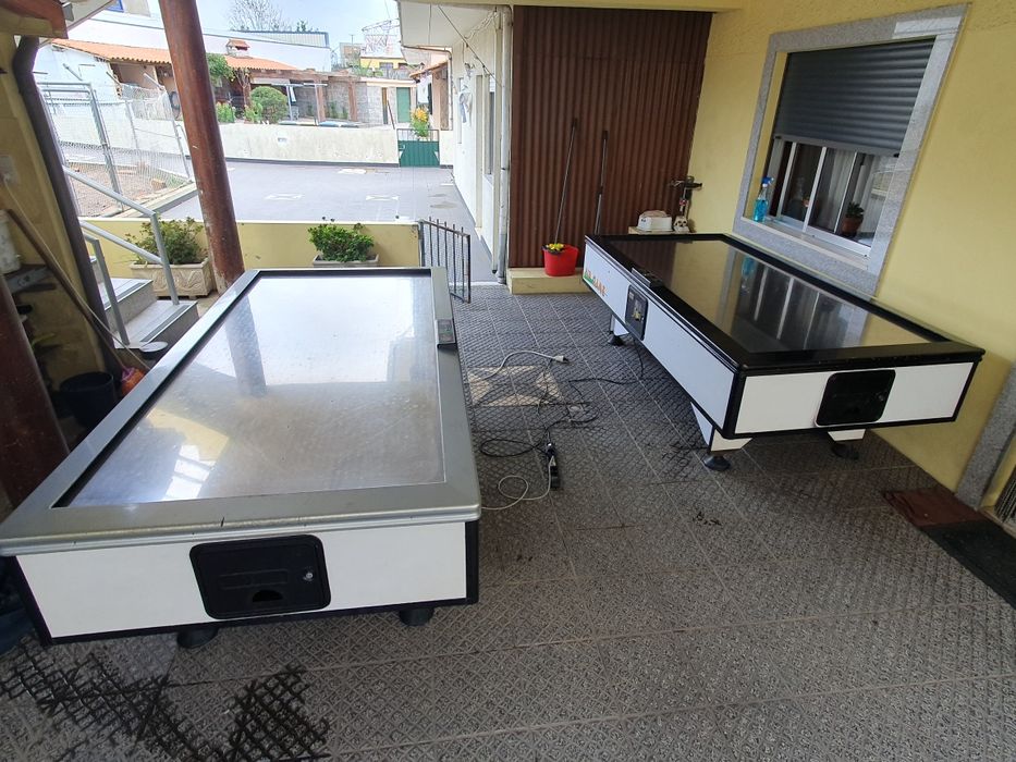 2x mesas de AIR HOCKEY