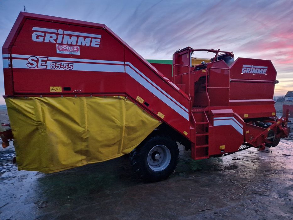 Kombajn Grimme SE 85-55 UB - Nowe taśmy