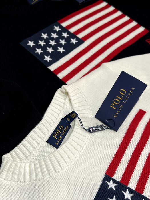Білий в'язаний світер Polo Ralph Lauren USA,usa,америка,поло ральф