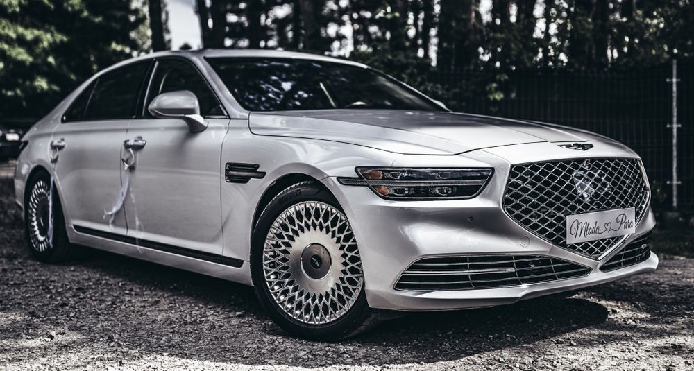 Auto Samochód do Ślubu GENESIS G90 V8 5.0 ULTIMATE ! Jedyny taki w PL!