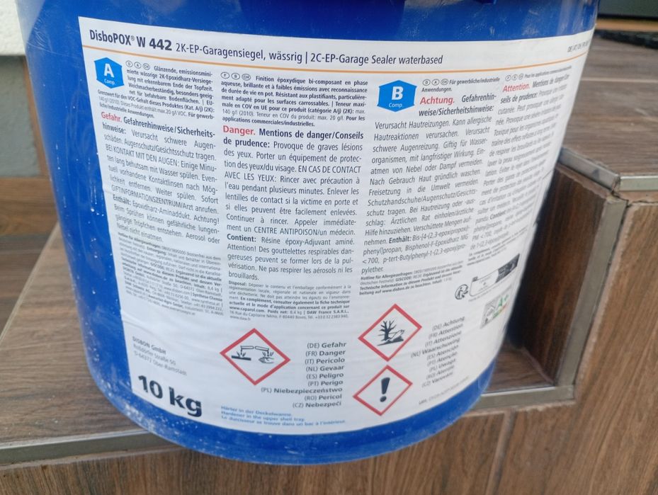 Żywica epoksydowa 2 k