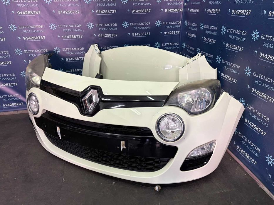 Frente completa usada RENAULT TWINGO II 2 facelift capot parachoques oticas guardalamas radiador