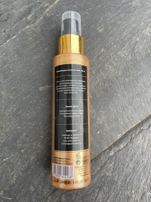 Rozświetlające serum do ciała Santo Volcano Spa 100 ml