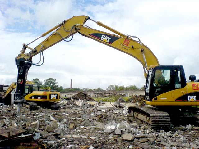 Демонтаж промышленных и жилых зданий и сооружений. Снос дома