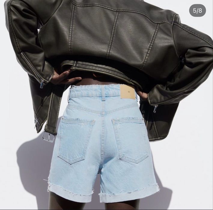 Джинсові шорти ZARA