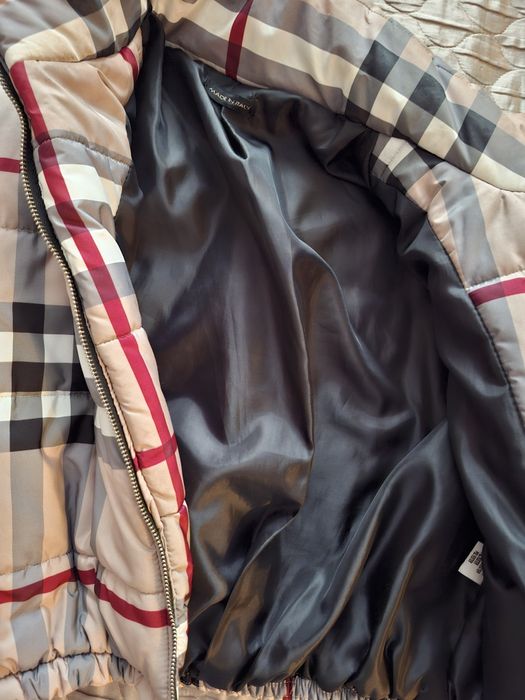 Kurtka ciepła  krata M