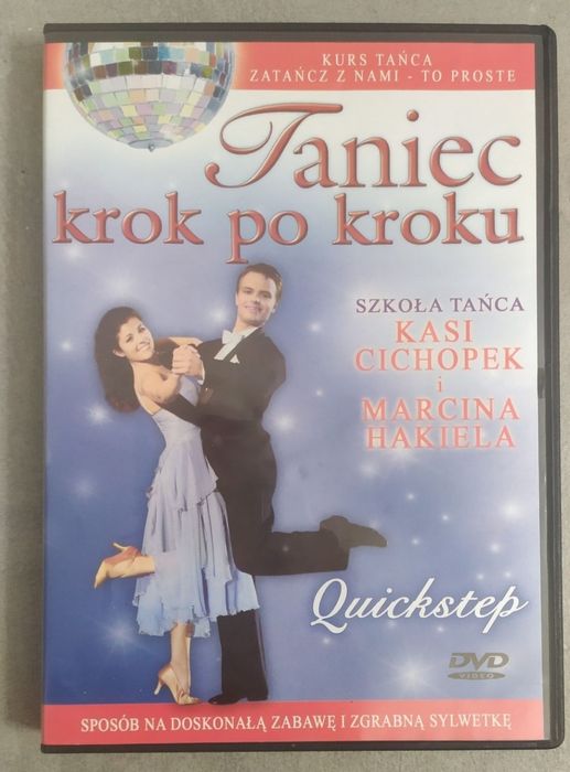 Taniec krok po kroku Quickstep-szkoła tańca Cichopek, Hakiel-płyta DVD