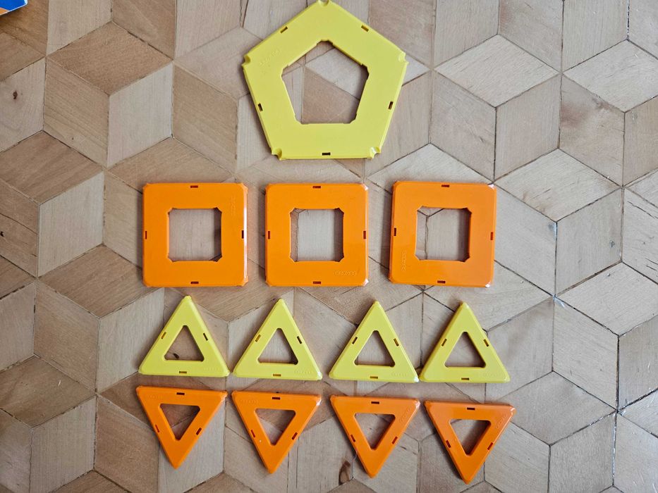 Geomag Klocki magnetyczne 34 elementy