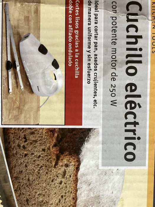 Faca eletrica de cozinha