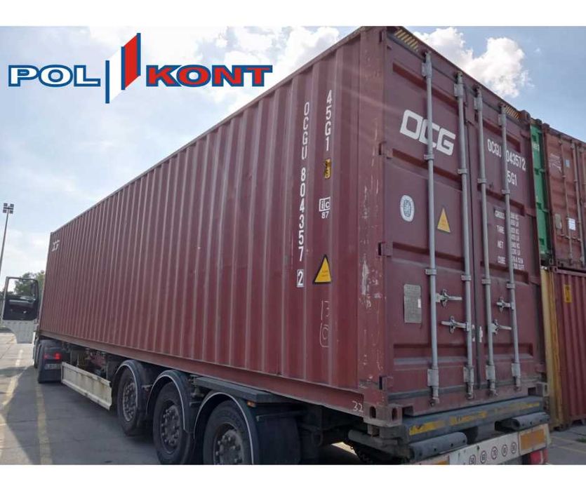 Kontener magazynowy transportowy morski 40 HC - MP