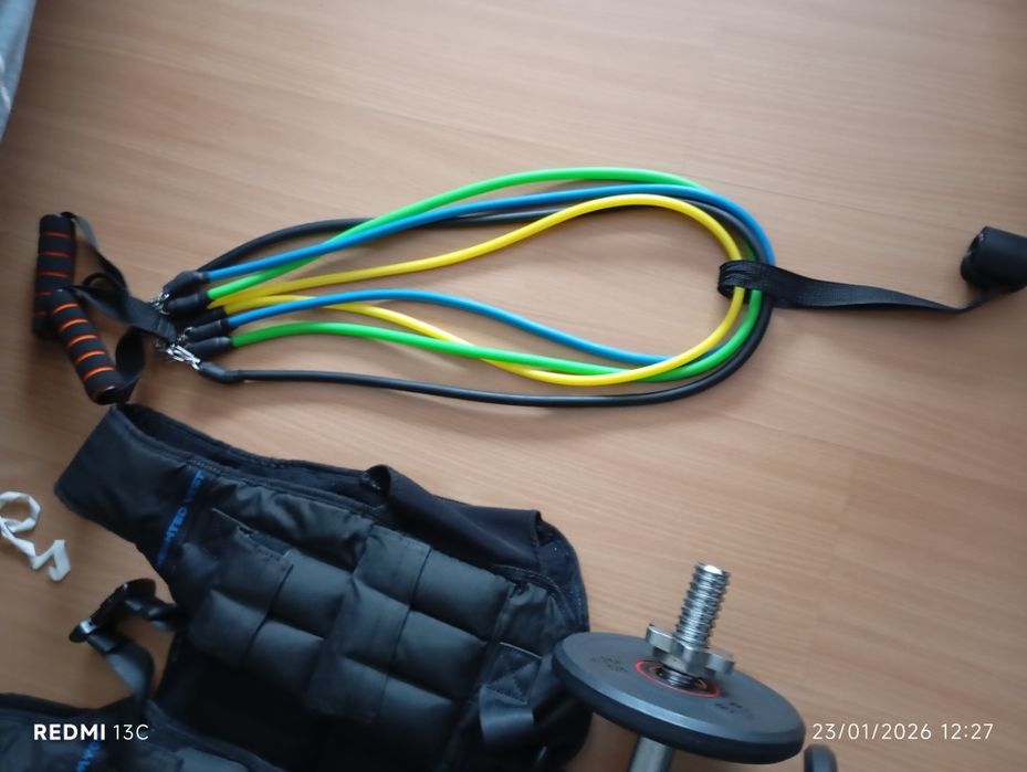 Vario material musculação