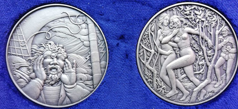 Medalhas em prata "os Lusíadas"