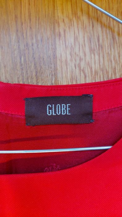 Vestido globe vermelho