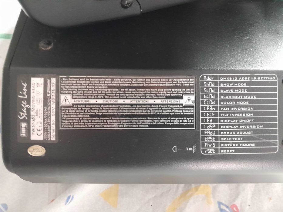 Robot de Luzes para Palco