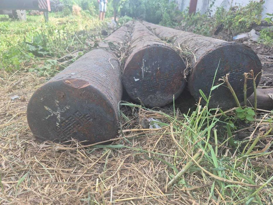 Круг сталевий трубна заготовка кругляк ст20, заготовка, круг гарячекатаний, круг 210